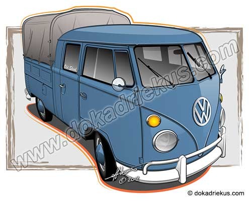 VW T1 doka met huif