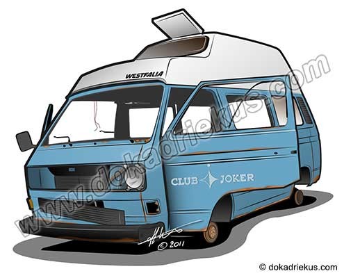 VW T3 Westfalia sloper