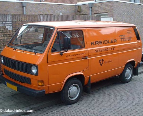 T3 met Kreidler reclame