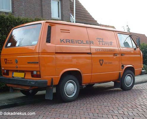 T3 met Kreidler reclame