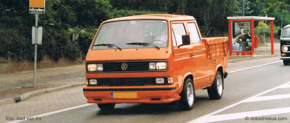 VW T3 doka tijdens rondrit Utrechtse Heuvelrug meeting