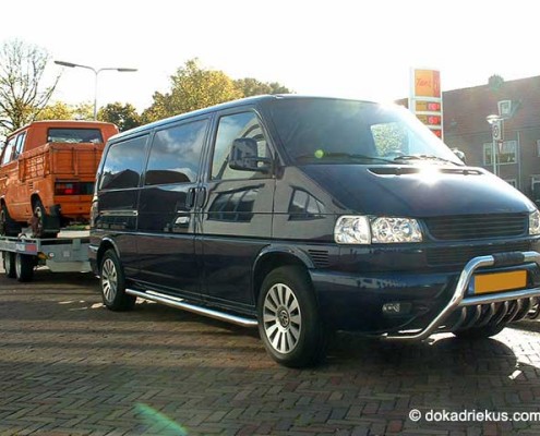 VW T4 met T3 op autoambulance