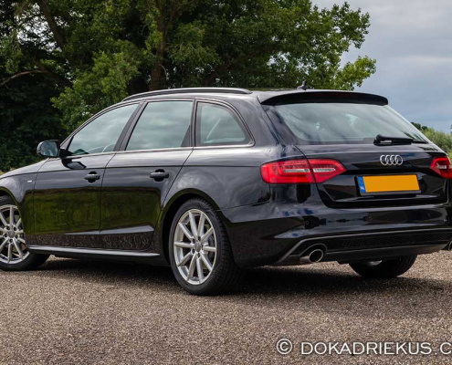 Audi A4 B8.5 Avant achterzijde Achteraanzicht Audi A4 B8.5 Avant S-line