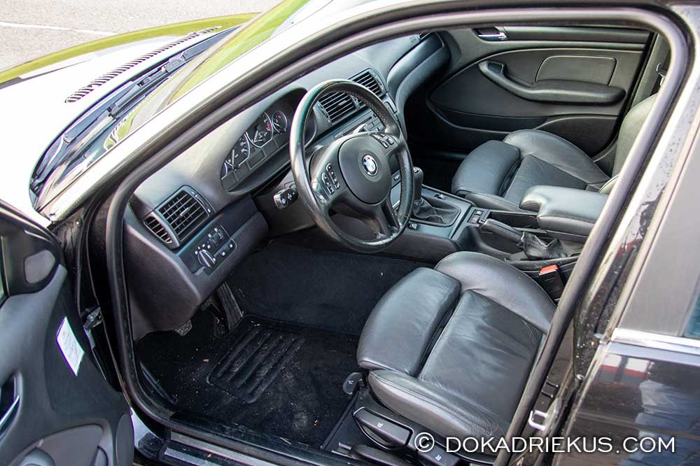 BMW E46 Touring Executive Interieur van een BMW E46 Touring Executive
